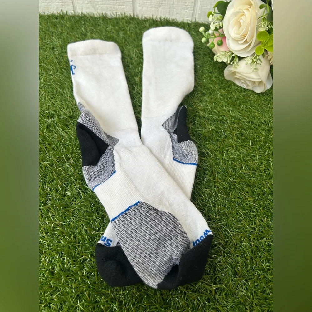 Smartwool women Socks XL /run white /black New